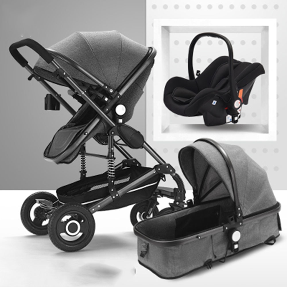 Baby Prams 3in1 Carrier Folding Stroller